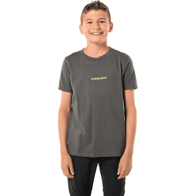Bauer S23 SCAN TEE YTH DK GRY