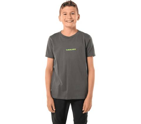 Bauer S23 SCAN TEE YTH DK GRY