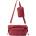 pinqponq Чанта за рамо Pinqponq Aksel Solid 2+5 Shoulder bag - Sienna Red - размер 2 + 5 l (510-4429-1011)