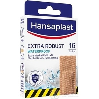 Beiersdorf Hansaplast EXTRA ROBUST Waterproof odolná náplasť 16 ks