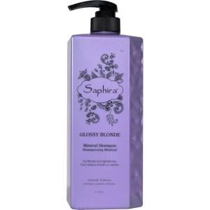 Saphira Glossy Blonde шампоан за освежаване на руси тонове 1000 мл