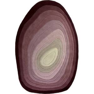 Flair Rugs Лилав ръчно изработен вълнен килим 200x290 cm Puddle Ombre - Flair Rugs (503119381128)