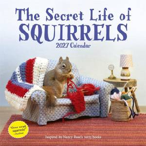 Workman Calendars Secret Life of Squirrels Wall Calendar 2027 | Nancy Rose, Workman Calendars