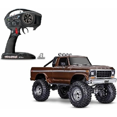 Traxxas TRX-4 Ford F-150 Ranger XLT TQi RTR hnědá metalíza TRA92046-4-BRWN 1:10