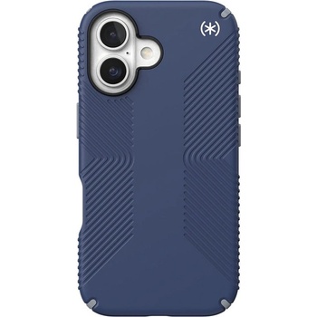 Speck Калъф Speck - Presidio2 Grip, iPhone 16, син (150779-3206)