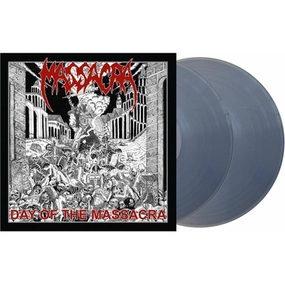MASSACRE - DAY OF THE MASSACRA CLEAR LTD 2 LP