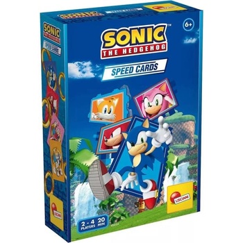 Lisciani Sonic Speed Card картова игра 2-4 играчи