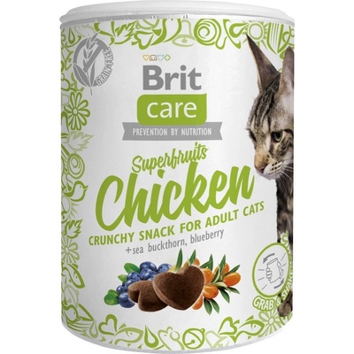 Brit Care Cat Snack Superfruits Chicken 100 g – Zboží Mobilmania