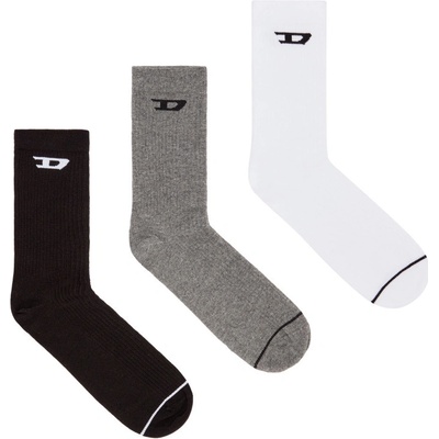 Diesel ponožky SKM-D-CREW-LIGHT-SOCKS SOCKS MULTICOLOR 1