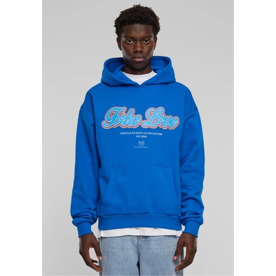 Mister Tee F*ke L*ve Ultra Heavy Oversize Hoodie cobalt blue XXLUB-MT3016-01495 - Бял, размер S