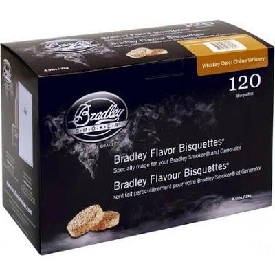 Bradley Smoker Whiskey Oak 120 ks