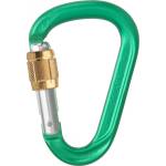 AustriAlpin HMS карабинер Austrialpin HMS Mini. Mi Aluminium Screwdriver HMS carabiner - Green Anodized - размер One Size (323-0214-0211)