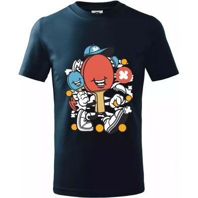 Pinčesňák tričko detské tmavomodrá