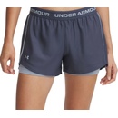 Under Armour dámské kraťasy Tech Play Up 2In1 Shorts 1389895-044 šedá