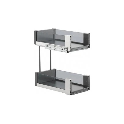 Vibo Essence spodný kôš 300 mm sivá pravolevá