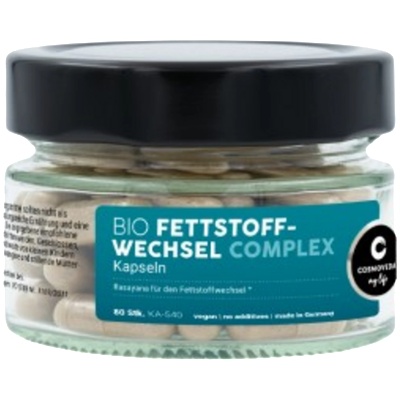 Cosmoveda Organic Ayus Rasayana - Fat Metabolism Capsules - 80 капсули