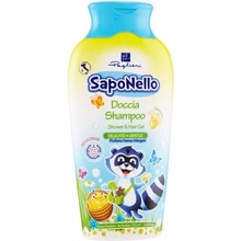 saponello Sprchový gél a šampón 2v1 jemný (s banánom) 250 ml