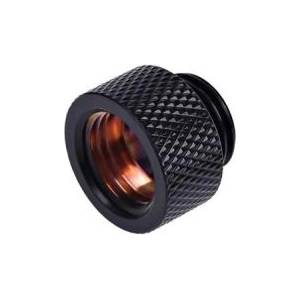 Alphacool Удължител за фитинг Alphacool G1/4, месинг, черен мат (AC-1011044)