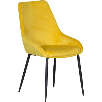 Carmen Трапезен стол hedon - жълт bf 2