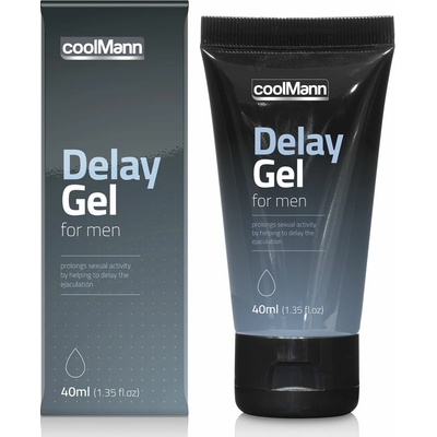 CoolMann Delay gel na oddálení ejakulace s chladivým efektem 40 ml