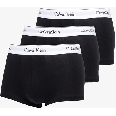 Calvin Klein Modern Cotton St Low Rise Trunk 3-Pack Black/ White