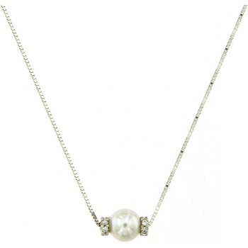 Cara Diamanti Дамско колие от бяло злато Cara Diamanti P3163W (P3163W)