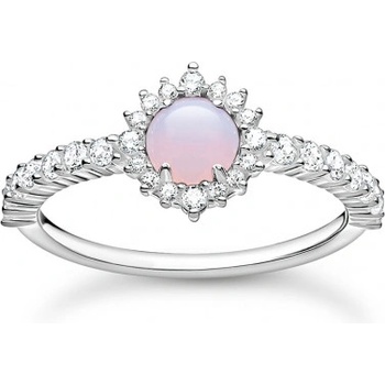 Thomas Sabo prsteň Opal-Imitation shimmering pink TR2344 166 7