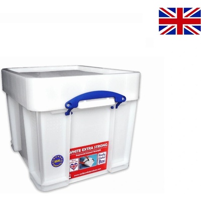 REALLY USEFUL box 35L XL bílá vhodné na uložení LP desek
