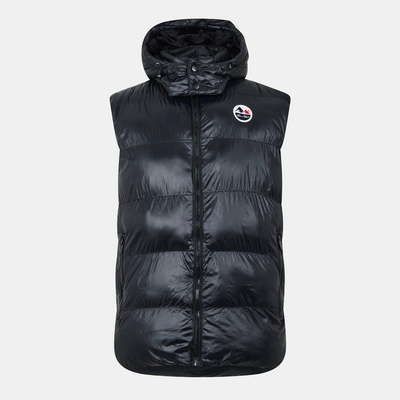 Born Rich Мъжки елек Born Rich BornRich Detachable Hood Gilet Ppx12 Mens - Black