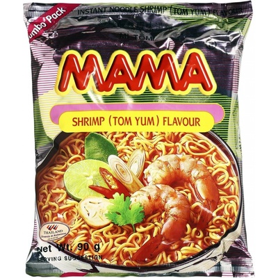 MAMA instantní nudlová polévka s příchutí krevetí Tom Yum 60 g