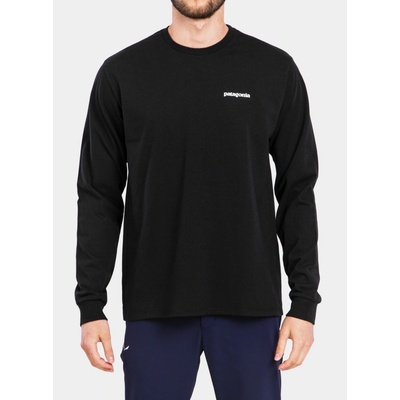 Patagonia L/S P-6 Logo Responsibili-Tee black