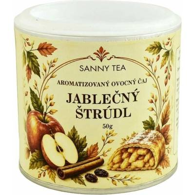 Sanny Tea Ovocný čaj Jablečný štrúdl v dóze 50 g