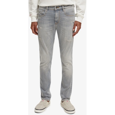 Scotch & Soda Сиви мъжки джинси с вталена кройка Scotch & Soda Scotch & Soda | Siv | МЪЖЕ | 28/30