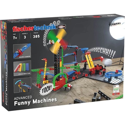 Конструктор Fischertechnik Funny Machines, 3 модела, 385 части, над 7г (551588)