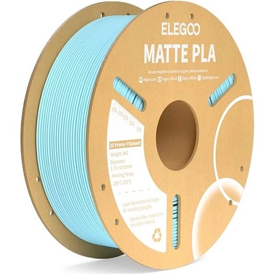 Elegoo PLA MATTE 1.75mm 1kg Ice Blue ELEEG240434 – Zbozi.Blesk.cz