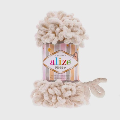 Alize Puffy 889 světle béžová