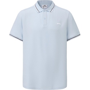 Slazenger Мъжка блуза с яка Slazenger Tipped Polo Shirt Mens - Light Blue