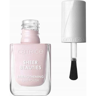 Catrice Sheer Beauties Strengthening Nail Polish posilující lak na nehty odstín 040 Fluffy Cotton Candy 10.5 ml