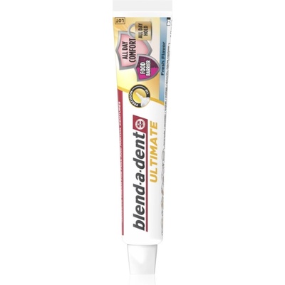 Blend-a-dent Ultimate Fresh фиксиращ крем за цялостни и частични зъбни протези 40 гр