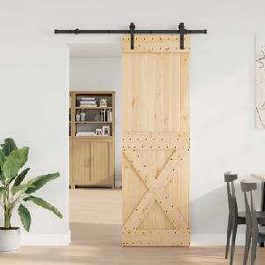 vidaXL Преплъзваща се врата NARVIK 70 x 210 см (152, 5 см) (3445347)