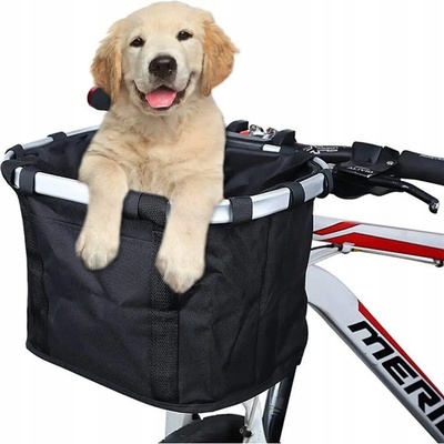 Predný košík na bicykel BNTrade BNT_KOŠIK_LITERKY sivý