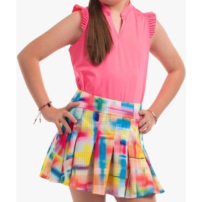 Lucky in Love Pleat Me Up Tank růžové