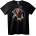 NOONEBRAND Тениска Гангстерско Куче Байкер - L, Black