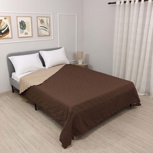 Izidream Двулицево шалте за единично легло или диван Easy мока/капучино 150/220 см