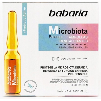 Babaria Microbiota Balance revitalizačné sérum v ampulkách 5 x 2 ml