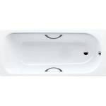 KALDEWEI Advantage - Правоъгълна вана Saniform Plus Star 332, 160x70 см, с отвори за дръжки, противоплъзгаща повърхност, бяла 133230000001 (133230000001)