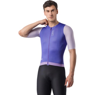 Castelli Corretto jersey Ultraviolet/ Purple mist-White