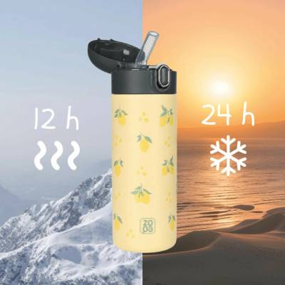 Zopa termoska s brčkem 400 ml Limoncello