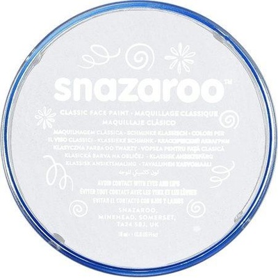 Snazaroo Barva 18 ml Bílá White – Zboží Mobilmania