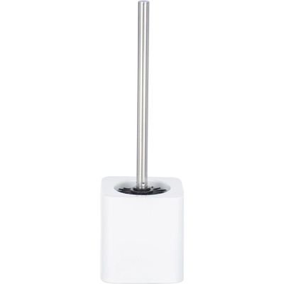 Wenko Toaletní kartáč s odnímatelnou hlavou a pevnou keramickou nádobou sada na čištění toalety